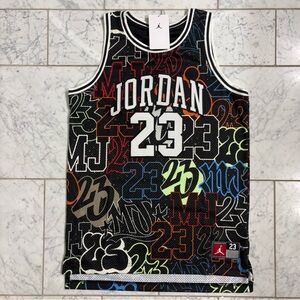 Jordan 23 Jersey Youth Boy 13-15 Years Size XL. Nike Jumpman All Over Print